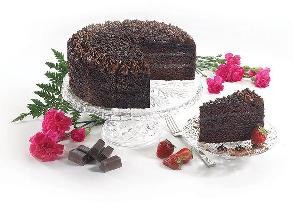 A chocolate devotion cake.